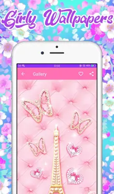 Girly Wallpapers android App screenshot 3