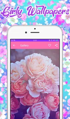 Girly Wallpapers android App screenshot 4